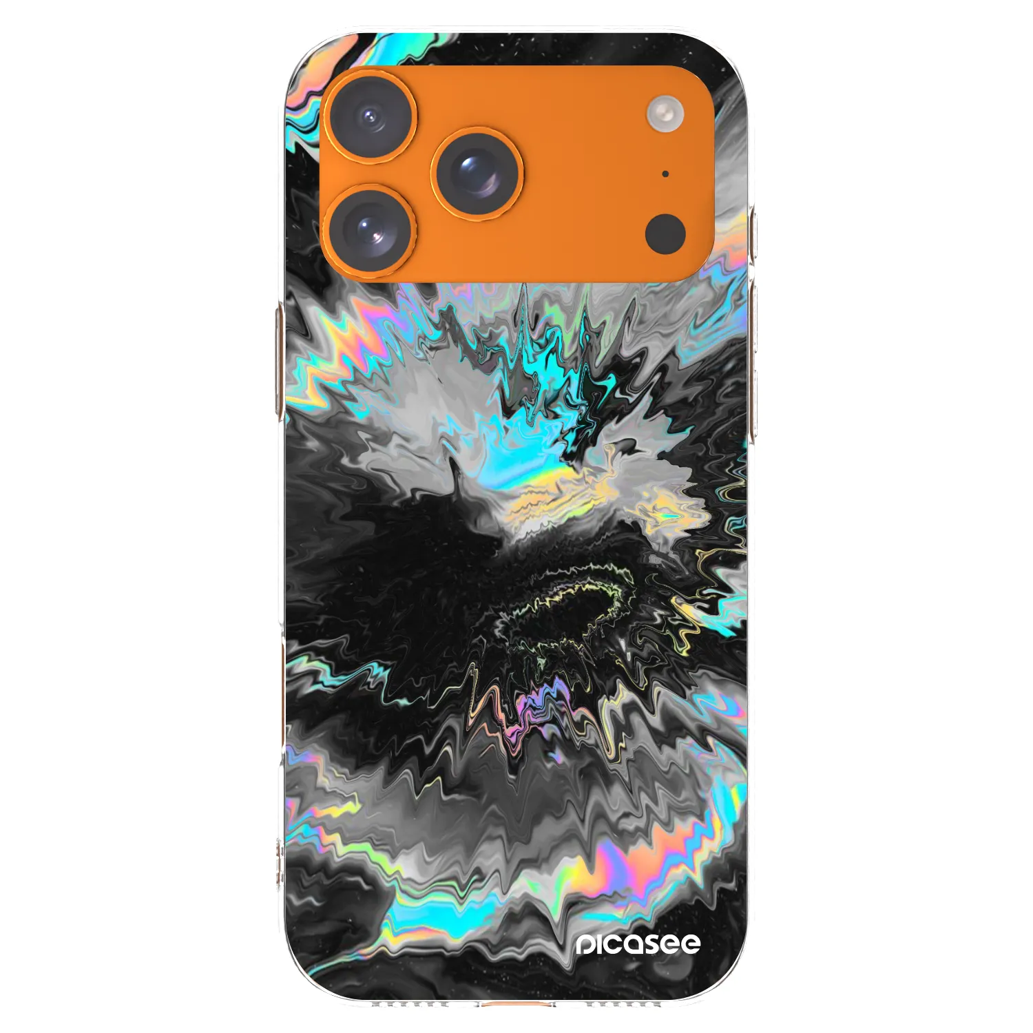 Picasee silikonowe przeźroczyste etui na Apple iPhone 17 Pro Max - Magnetic