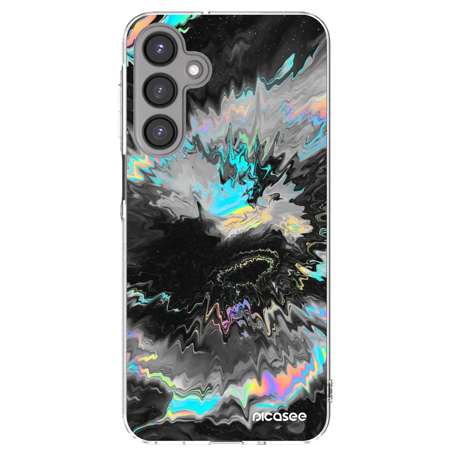 Picasee silikonowe przeźroczyste etui na Samsung Galaxy A16 4G - Magnetic