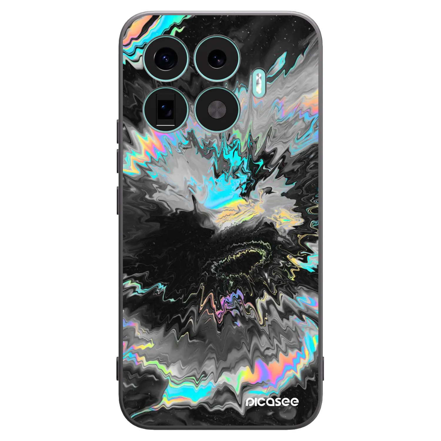 Picasee silikonowe czarne etui na Xiaomi 17T Pro - Magnetic