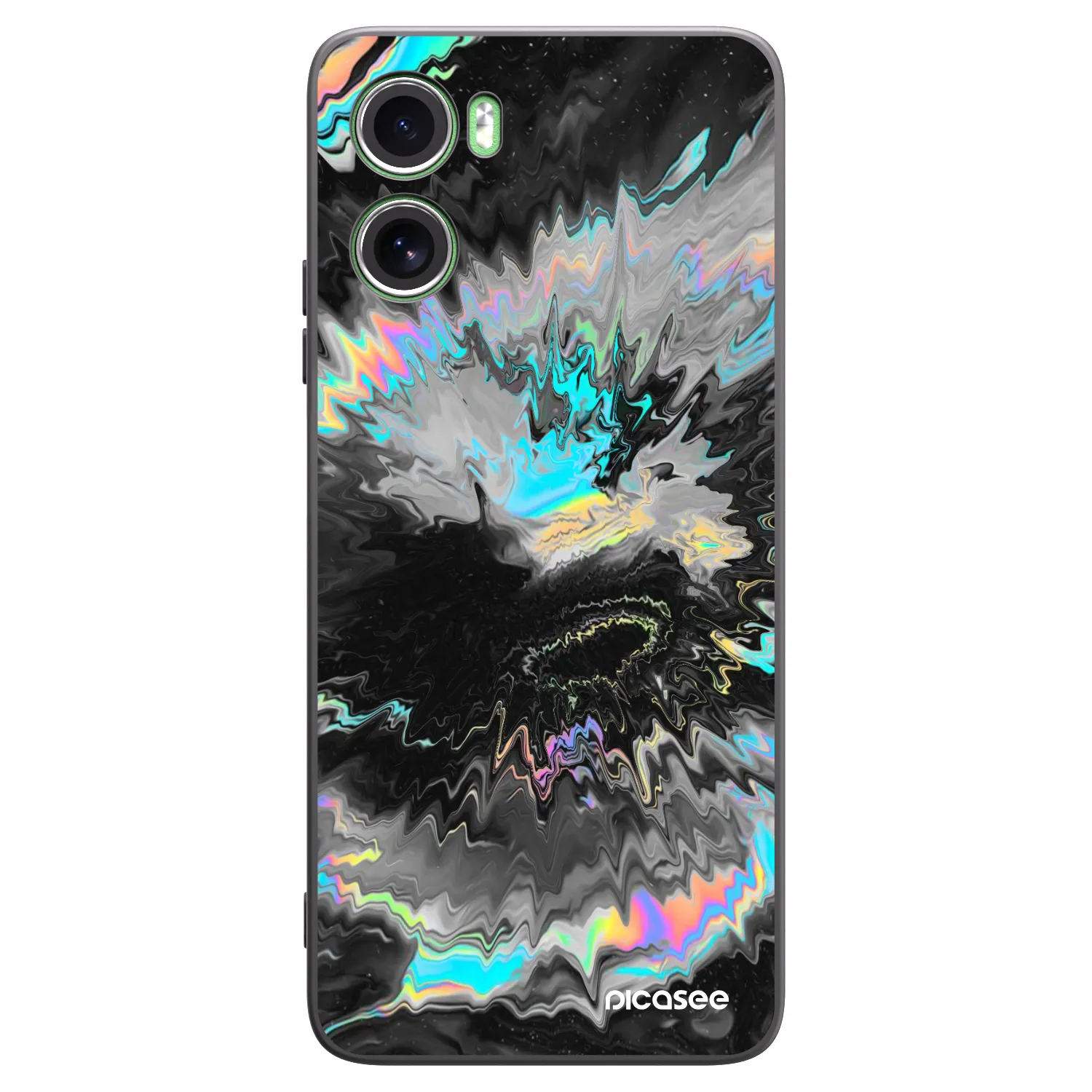 Picasee silikonowe czarne etui na Motorola Moto G06 - Magnetic
