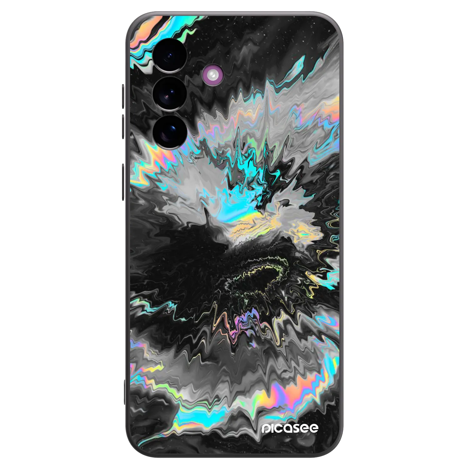 Picasee silikonowe czarne etui na Samsung Galaxy A37 - Magnetic