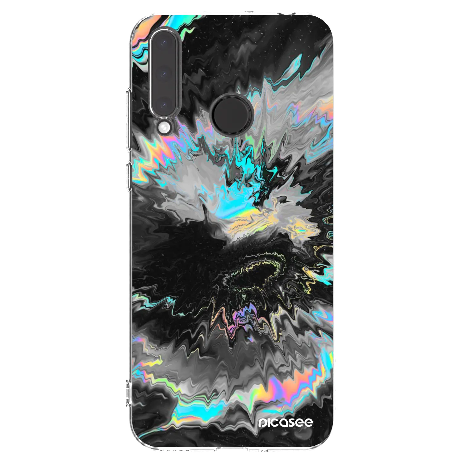 Picasee silikonowe przeźroczyste etui na Honor 20 Lite - Magnetic