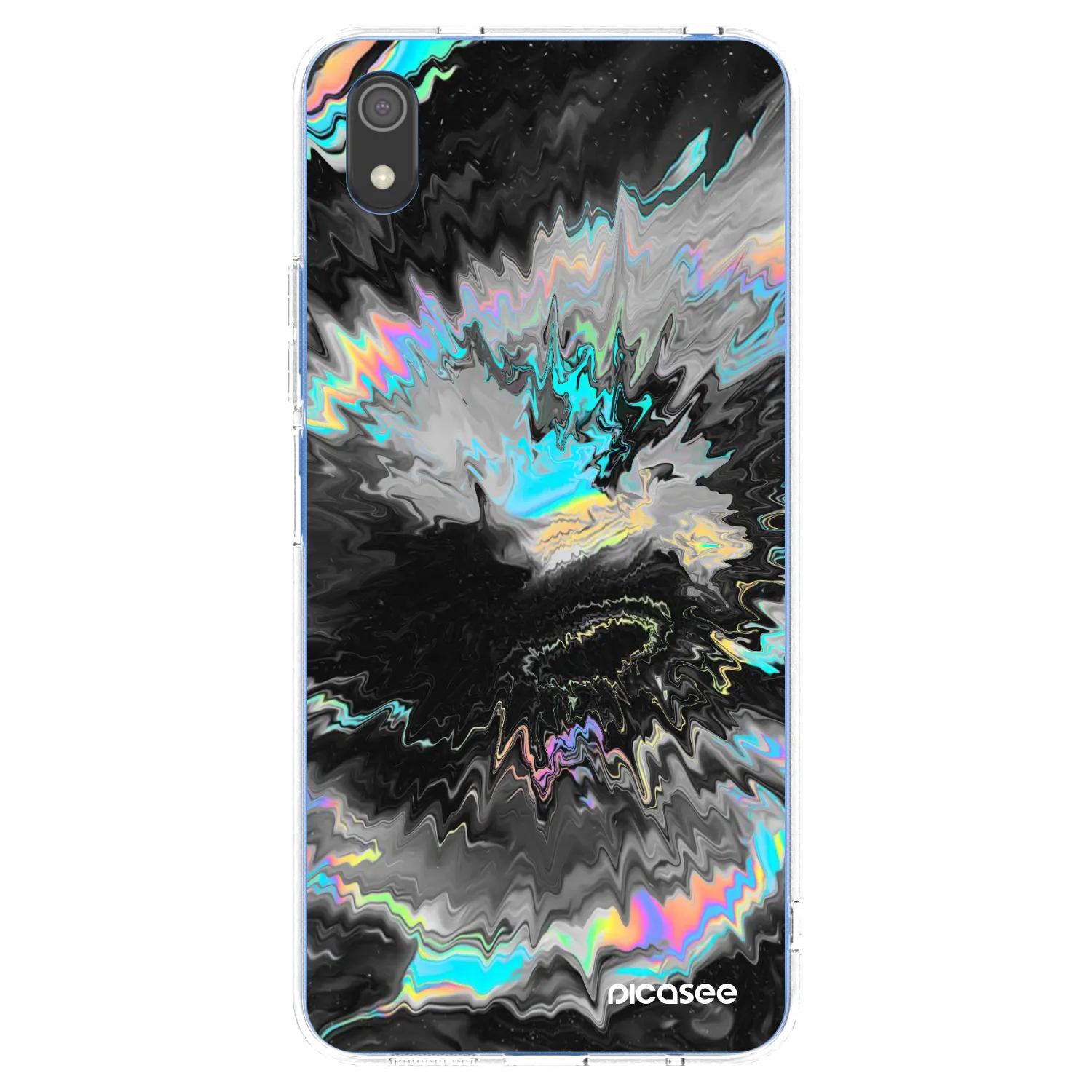 Picasee silikonowe przeźroczyste etui na Xiaomi Redmi 7A - Magnetic