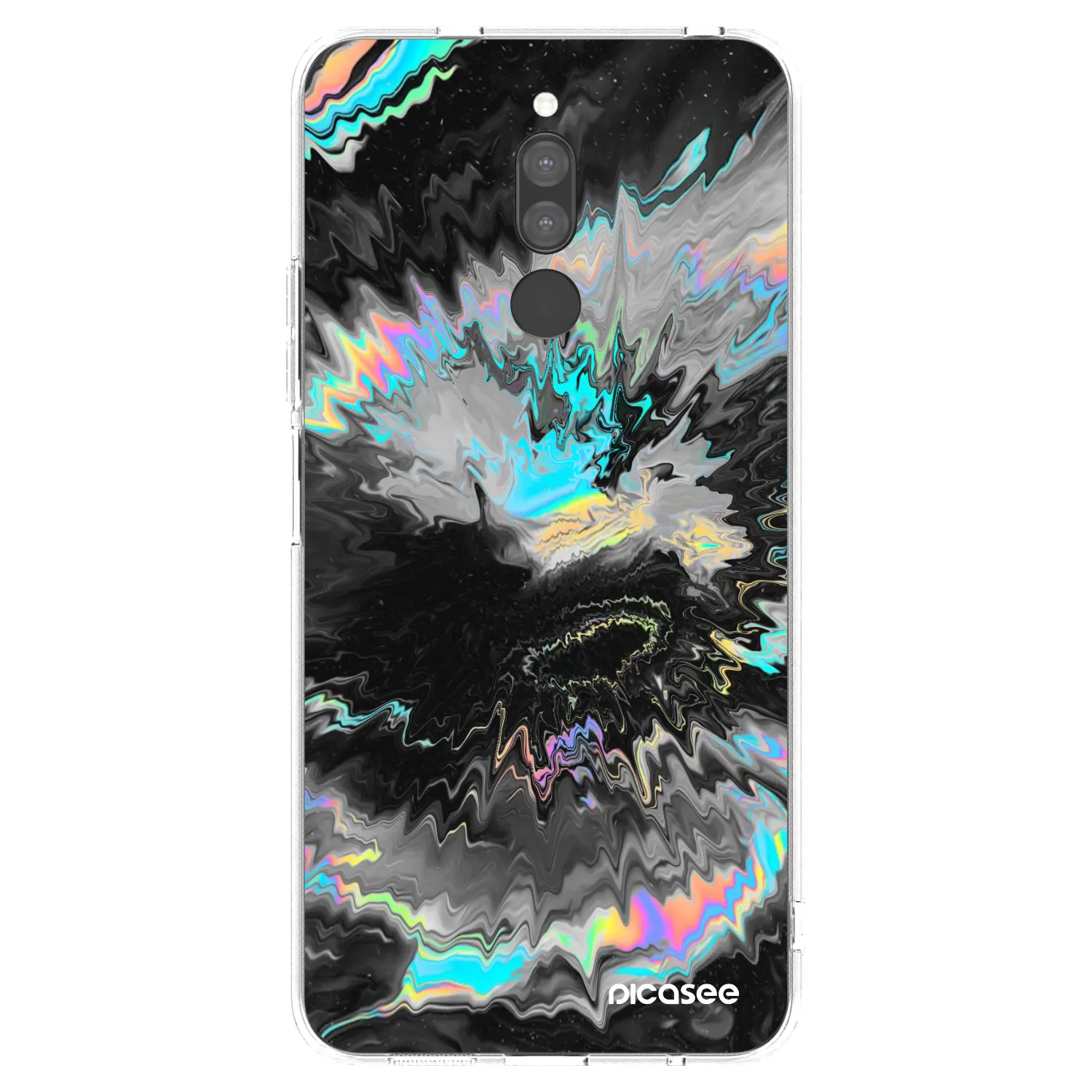 Picasee silikonowe przeźroczyste etui na Xiaomi Redmi 8 - Magnetic