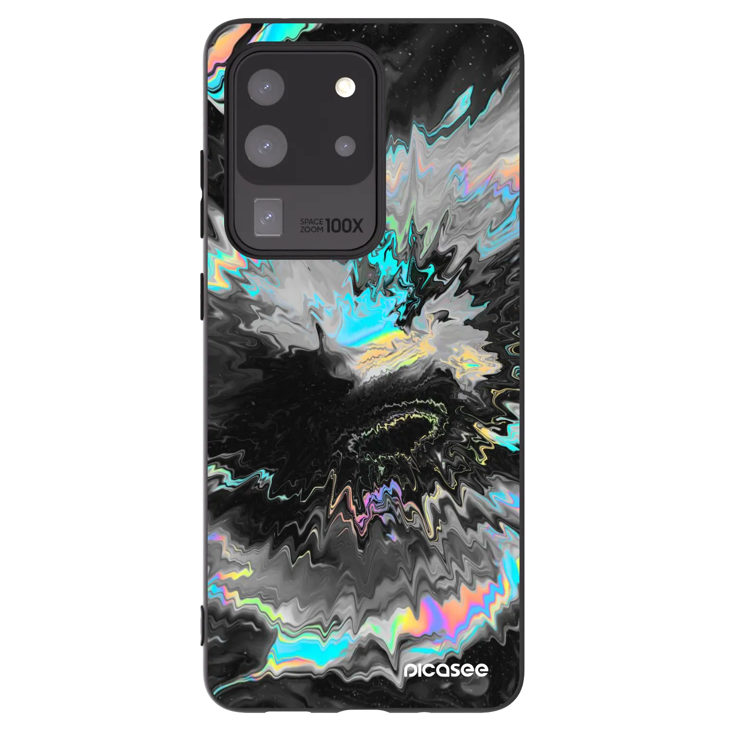 Picasee silikonowe czarne etui na Samsung Galaxy S20 Ultra 5G G988F - Magnetic