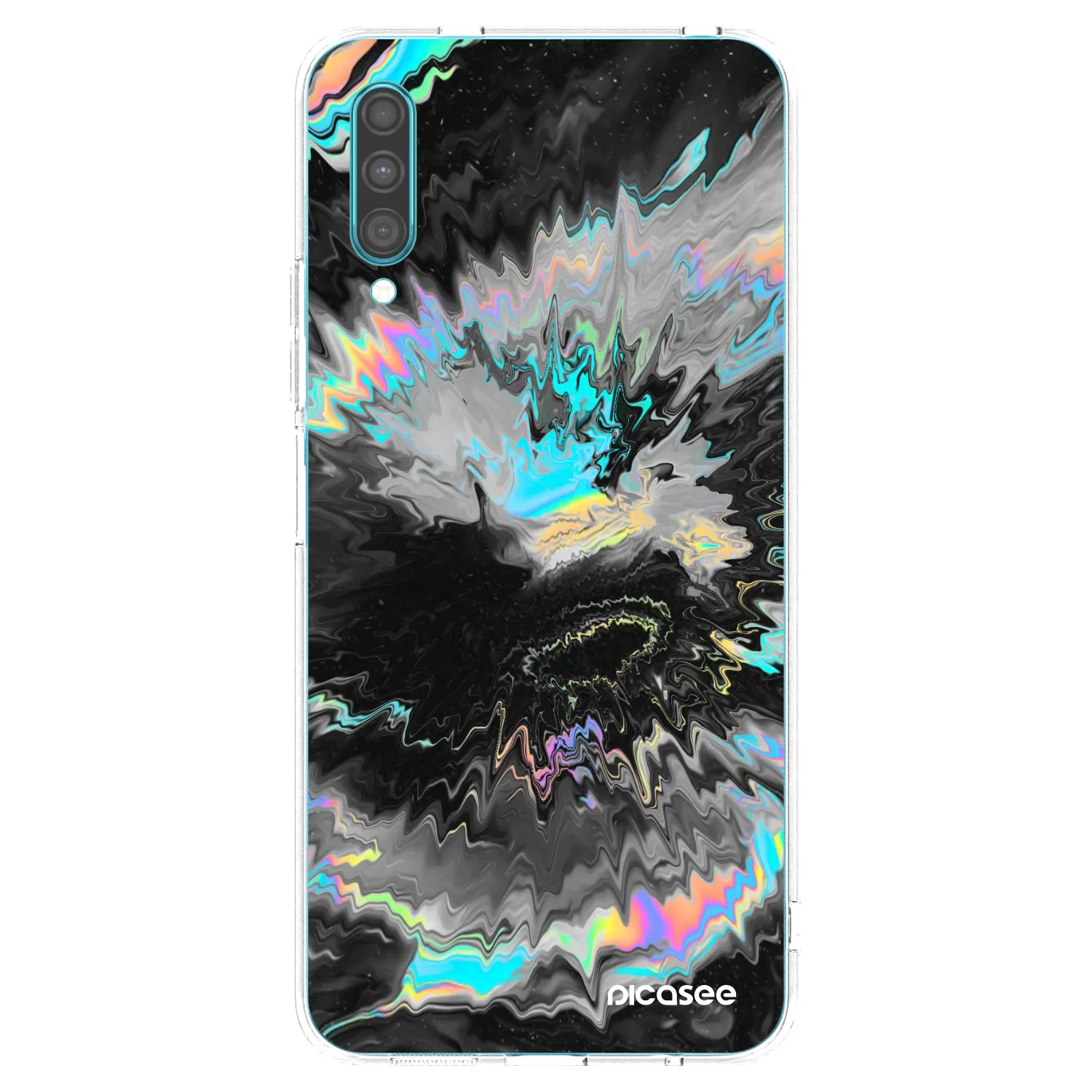 Picasee silikonowe przeźroczyste etui na Samsung Galaxy A30s A307F - Magnetic