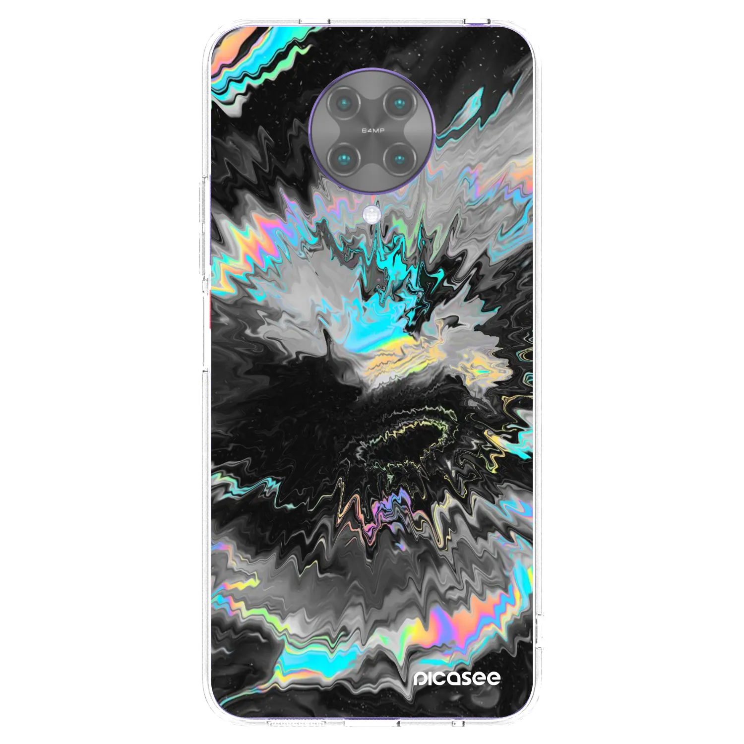 Picasee silikonowe przeźroczyste etui na Xiaomi Poco F2 Pro - Magnetic