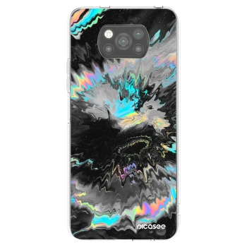 Picasee silikonowe czarne etui na Xiaomi Poco X3 - Magnetic