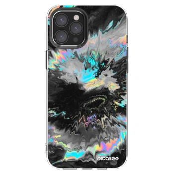 Picasee silikonowe przeźroczyste etui na Apple iPhone 12 Pro Max - Magnetic