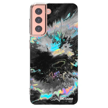 Picasee silikonowe przeźroczyste etui na Samsung Galaxy S21 5G G991B - Magnetic