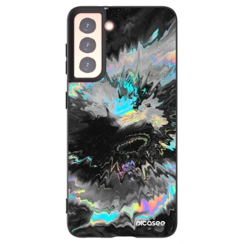 Picasee silikonowe czarne etui na Samsung Galaxy S21 5G G991B - Magnetic