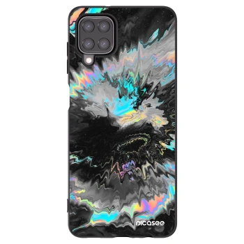 Picasee silikonowe czarne etui na Samsung Galaxy A12 A125F - Magnetic