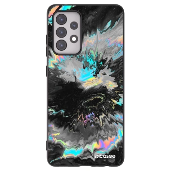 Picasee silikonowe czarne etui na Samsung Galaxy A52 5G A525F - Magnetic