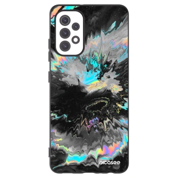 Picasee silikonowe czarne etui na Samsung Galaxy A32 5G A326B - Magnetic