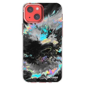 Picasee silikonowe przeźroczyste etui na Apple iPhone 13 mini - Magnetic
