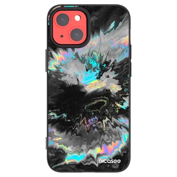 Picasee silikonowe czarne etui na Apple iPhone 13 mini - Magnetic