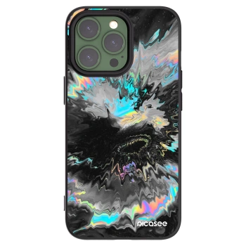 Picasee silikonowe czarne etui na Apple iPhone 13 Pro - Magnetic