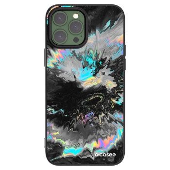 Picasee silikonowe czarne etui na Apple iPhone 13 Pro Max - Magnetic