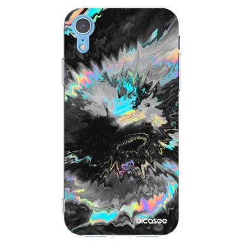 Picasee silikonowe przeźroczyste etui na Apple iPhone XR - Magnetic