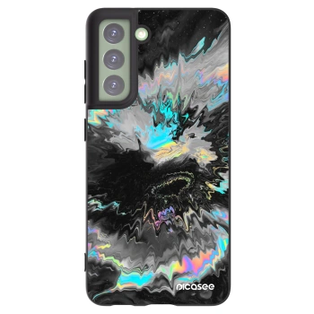 Picasee silikonowe czarne etui na Samsung Galaxy S21 FE 5G - Magnetic