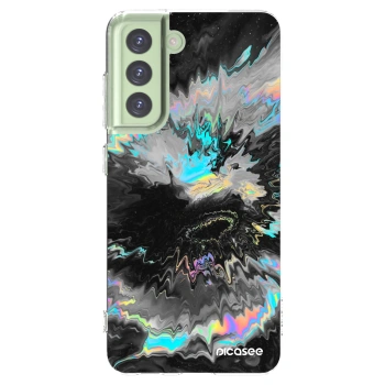 Picasee silikonowe przeźroczyste etui na Samsung Galaxy S21 FE 5G - Magnetic