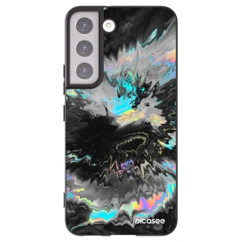 Picasee silikonowe czarne etui na Samsung Galaxy S22 5G - Magnetic