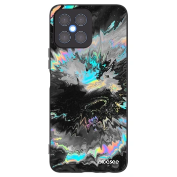 Picasee silikonowe czarne etui na Honor X8 4G - Magnetic