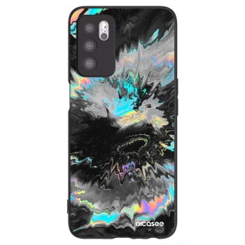 Picasee silikonowe czarne etui na OPPO A16s - Magnetic