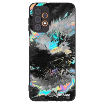 Picasee silikonowe czarne etui na Samsung Galaxy A23 A235F 4G - Magnetic