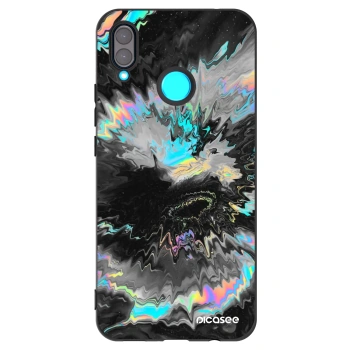 Picasee silikonowe czarne etui na Huawei Nova 3 - Magnetic