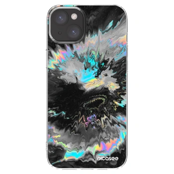 Picasee silikonowe przeźroczyste etui na Apple iPhone 15 Plus - Magnetic