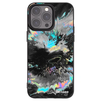 Picasee silikonowe czarne etui na Apple iPhone 15 Pro Max - Magnetic