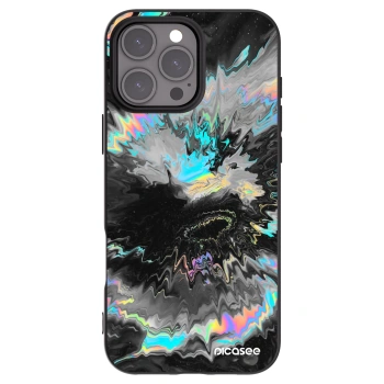 Picasee silikonowe czarne etui na Apple iPhone 16 Pro Max - Magnetic