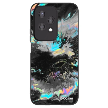 Picasee silikonowe czarne etui na Honor 200 Lite - Magnetic