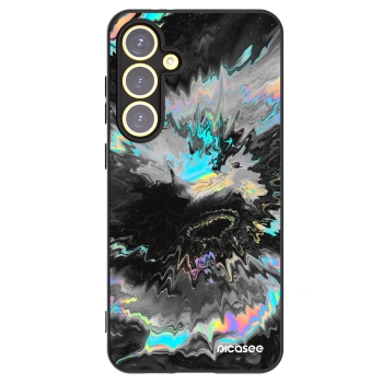 Picasee silikonowe czarne etui na Samsung Galaxy S24 FE S721B - Magnetic