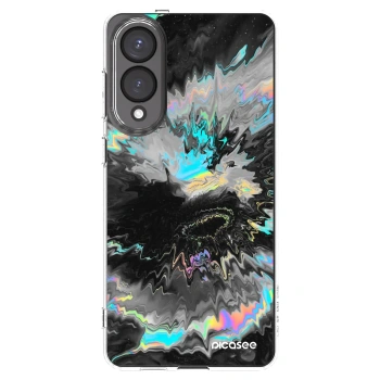 Picasee silikonowe przeźroczyste etui na Samsung Galaxy S25 Edge 5G - Magnetic