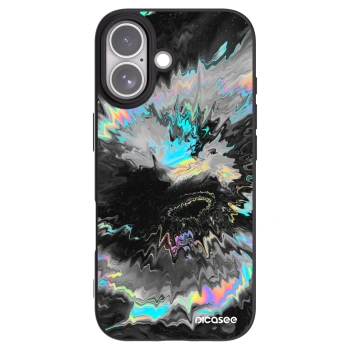 Picasee silikonowe czarne etui na Apple iPhone 17 - Magnetic