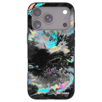 Picasee silikonowe czarne etui na Apple iPhone 17 Pro - Magnetic