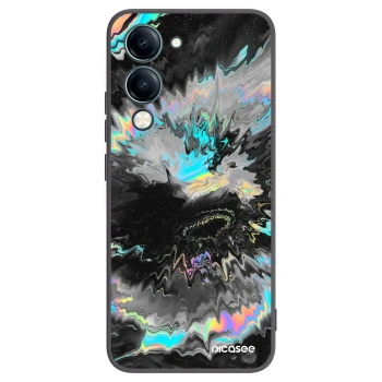Picasee silikonowe czarne etui na Vivo Y29s 5G - Magnetic