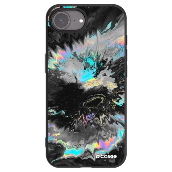 Picasee silikonowe czarne etui na Apple iPhone 17e - Magnetic