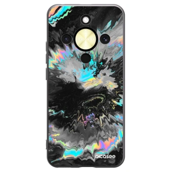 Picasee silikonowe czarne etui na Honor Magic8 Lite 5G - Magnetic