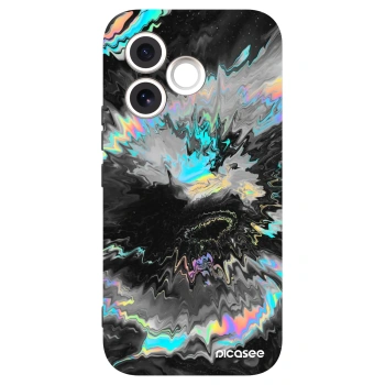 Picasee silikonowe czarne etui na Honor 600 Lite - Magnetic