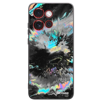 Picasee silikonowe czarne etui na Motorola Edge 60 Neo 5G - Magnetic