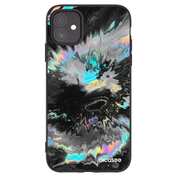 Picasee silikonowe czarne etui na Apple iPhone 11 - Magnetic
