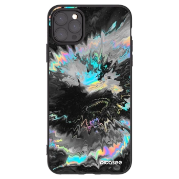 Picasee silikonowe czarne etui na Apple iPhone 11 Pro Max - Magnetic