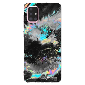 Picasee silikonowe przeźroczyste etui na Samsung Galaxy A71 A715F - Magnetic