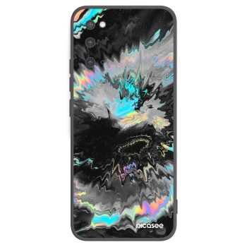 Picasee silikonowe czarne etui na Samsung Galaxy S20 G980F - Magnetic