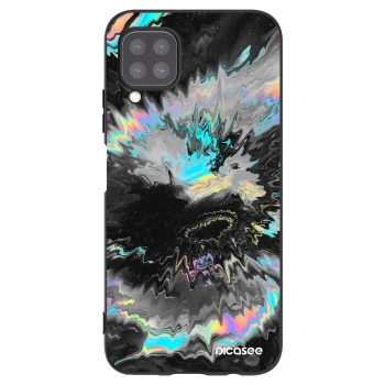 Picasee silikonowe czarne etui na Huawei P40 Lite - Magnetic