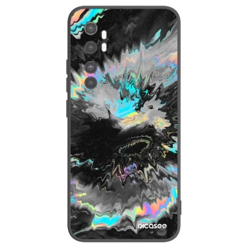 Picasee silikonowe czarne etui na Xiaomi Mi Note 10 Lite - Magnetic