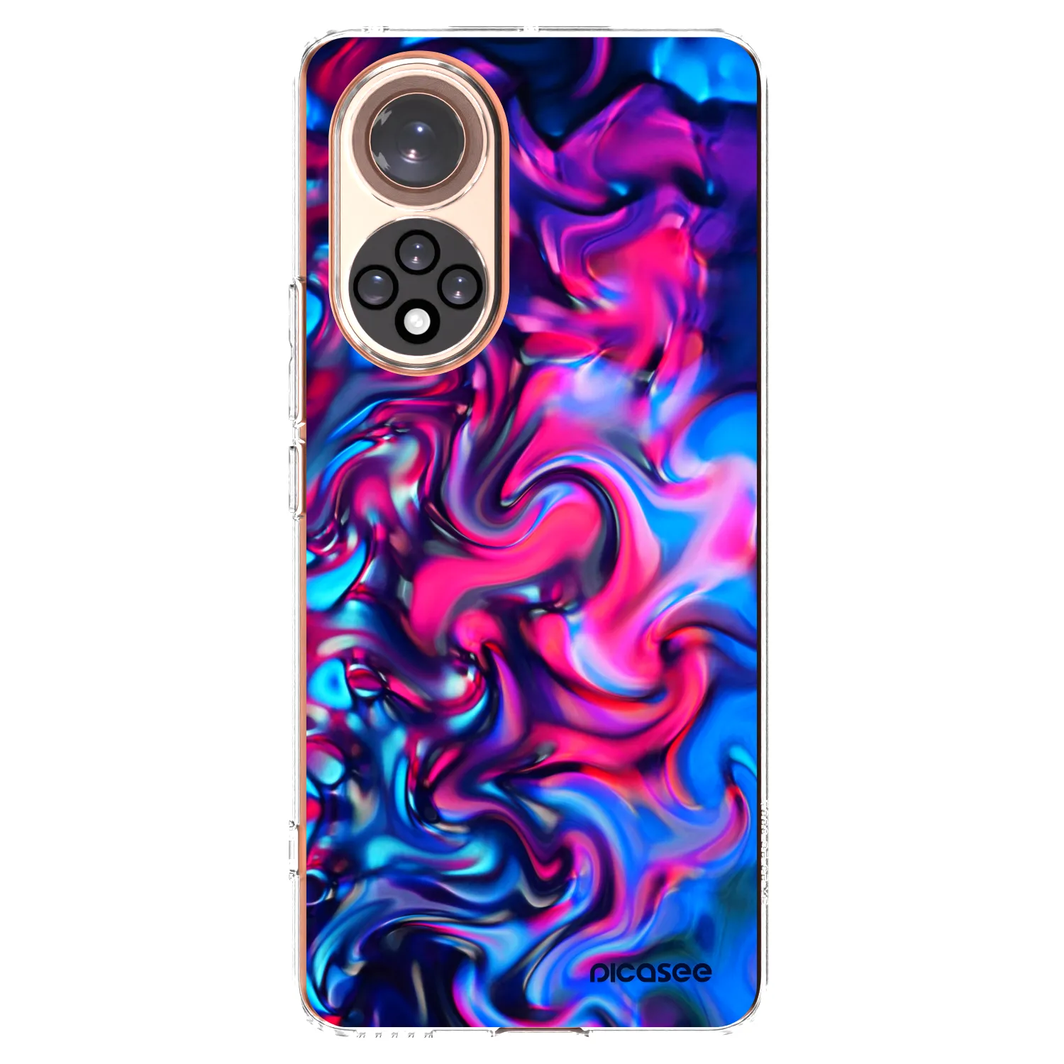 Picasee silikonowe przeźroczyste etui na Huawei Nova 9 - Redlight